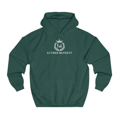 Luther Bennett Cotton Pullover Hoodie Printify